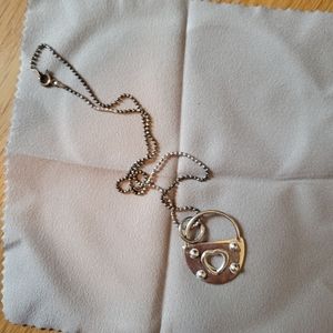 Padlock necklace